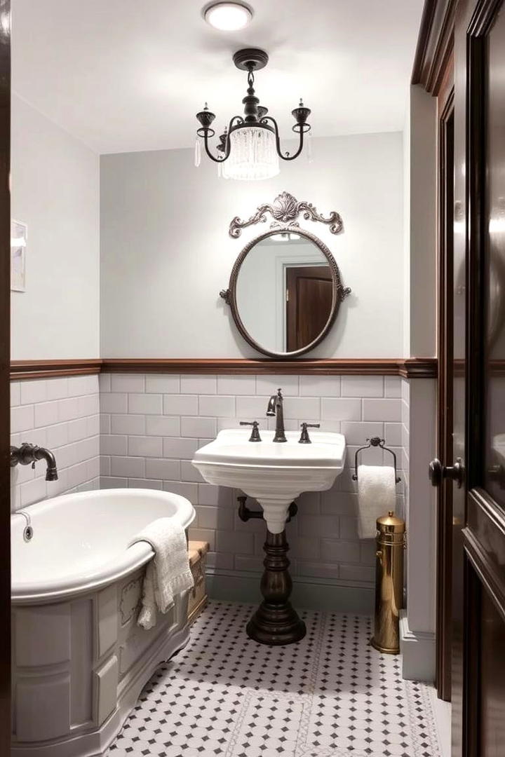 Vintage Meets Modern - 30 Basement Bathroom Ideas