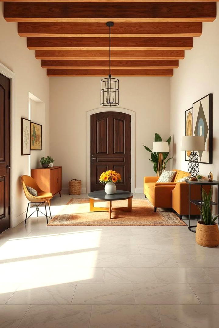 Vintage Modern Fusion - 30 Modern Entryway Ideas