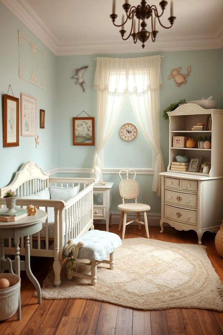 Vintage Nursery Charm - 30 Small Nursery Ideas