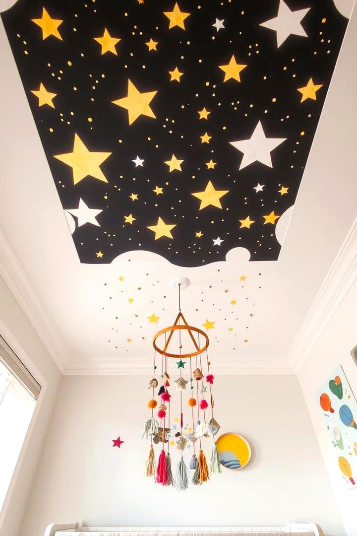 Whimsical Ceiling Decor - 30 Small Nursery Ideas