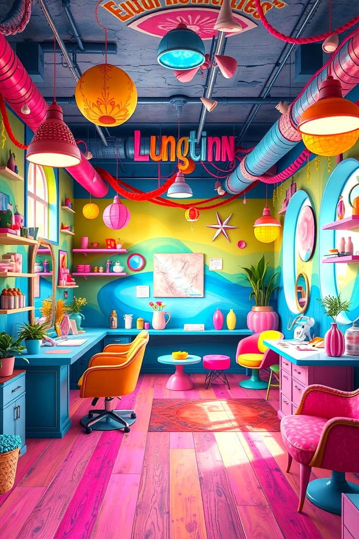 Whimsical Fantasy Salon - 30 Salon Interior Design Ideas