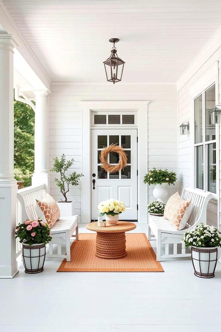 Whimsical White for a Clean Slate - 30 Porch Paint Colors