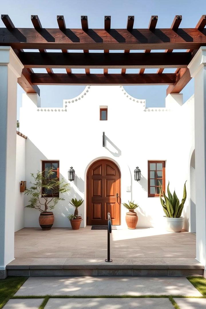 Whitewashed Walls - 30 spanish bungalow exterior ideas