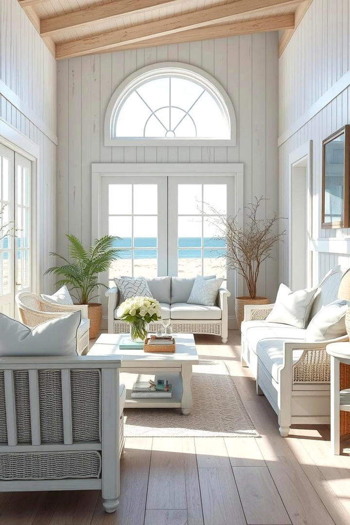 Whitewashed Wood Finishes - 30 Coastal Decor Ideas