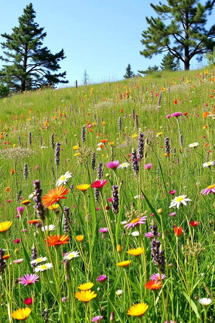 Wildflower Meadow Creation - 30 hillside landscaping ideas