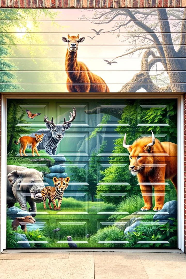 Wildlife Wonder - 30 Garage Door Murals