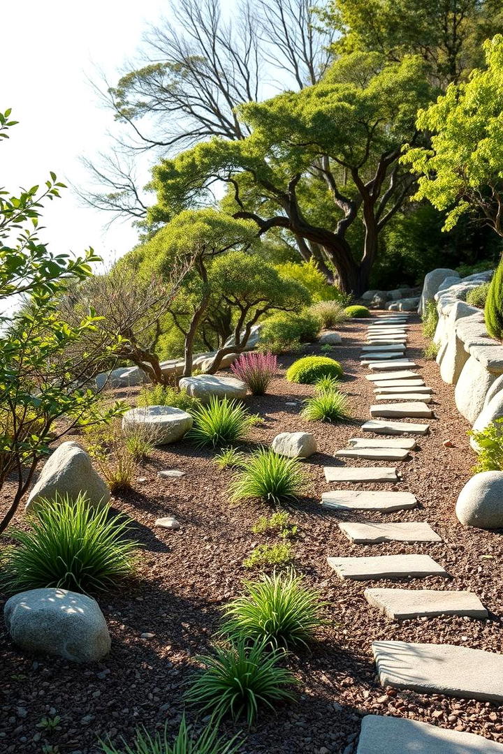 Winding Pathway Garden - 30 Japanese Garden Ideas