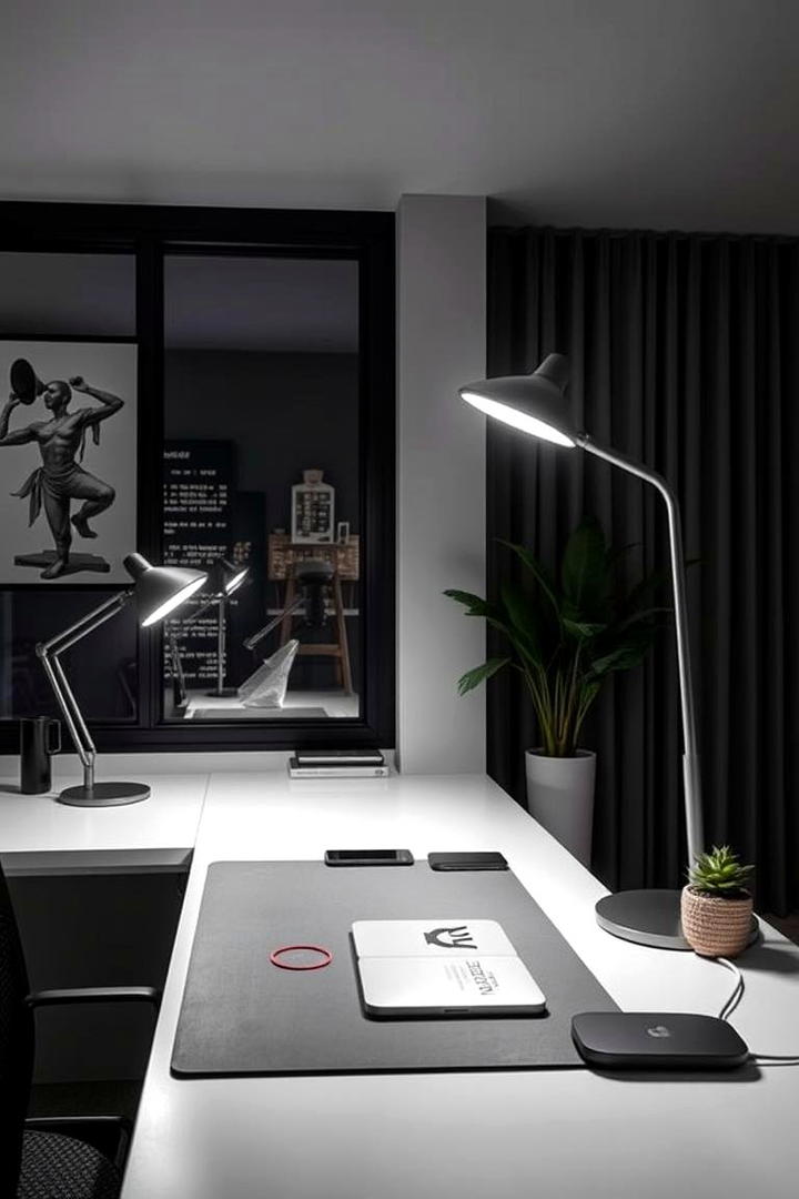 Wireless Charging Lamps - 30 Home Office Lighting Ideas