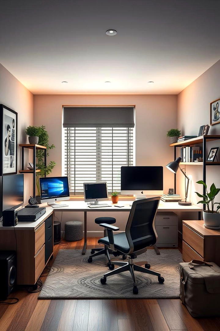 Work From Home Setup - 30 Bachelor Room Ideas