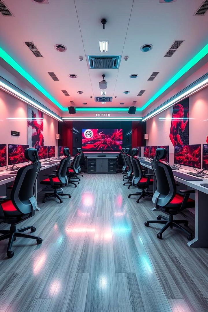 eSports Training Center - 30 Game Room Ideas