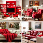 17 Red Living Room Ideas for Dramatic Modern Interiors