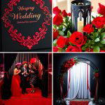 17 Red and Black Wedding Ideas for Dramatic Nuptials