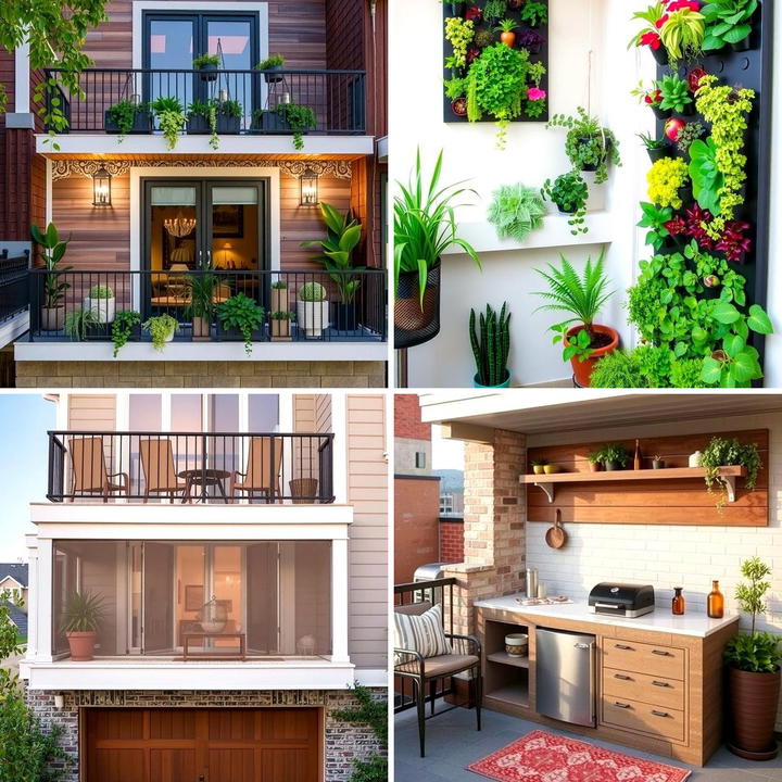 Curated visual reference: Curated Converting Balcony Into Relaxing Space Gallery View 27