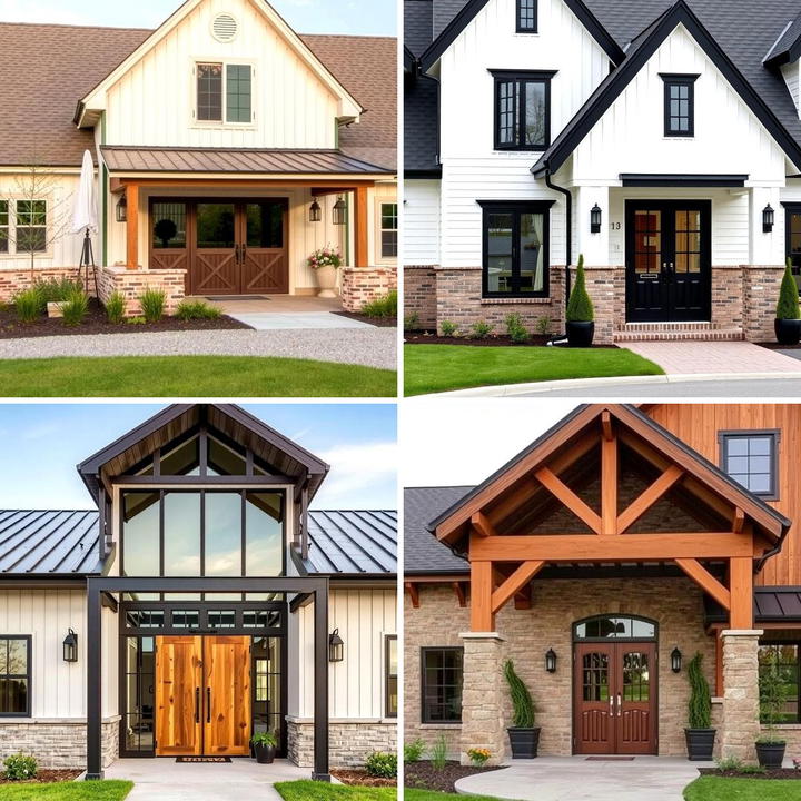 20 Exterior Garage Door Trim Ideas to Boost Curb Appeal