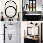 20 Bathroom With Black Fixtures Design Ideas