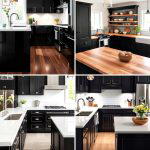 20 Black Kitchen Cabinets With White Countertops Ideas