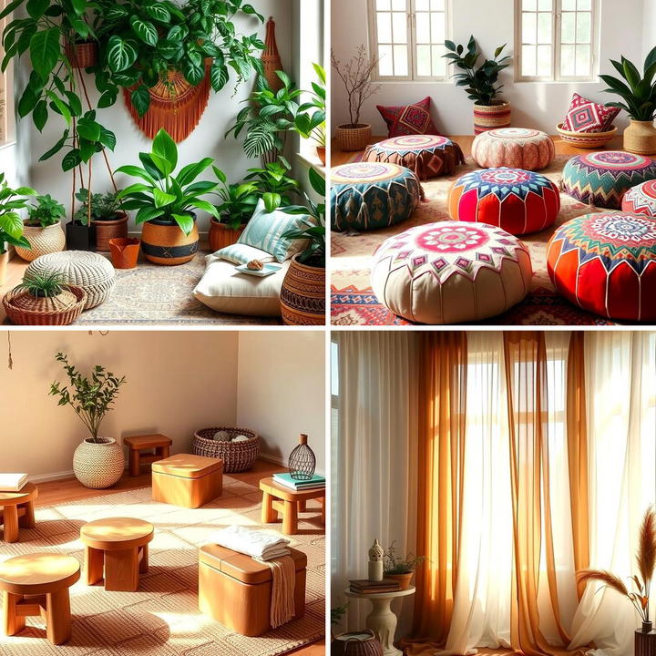 20 Boho Meditation Room Ideas: Tranquil Retreats