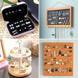 20 Earring Storage Ideas to Keep Your Jewelry Organized