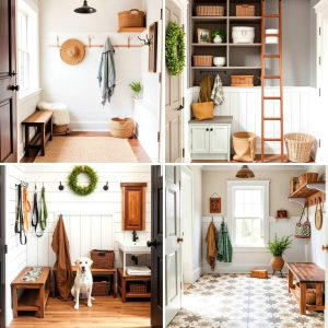 20 Farmhouse Mudroom Ideas for a Rustic Entryway