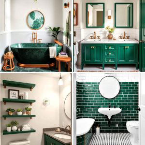 20 Forest Green Bathroom Ideas for a Nature-Inspired Retreat