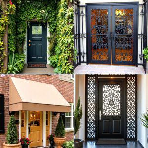 20 Front Door Privacy Ideas to Enhance Your Home Security