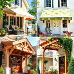 20 Front Porch Awning Ideas to Enhance Your Home