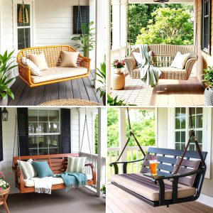 20 Front Porch Swing Ideas for a Cozy and Inviting Entrance