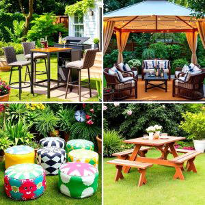 20 Garden Furniture Ideas to Create a Beautiful Outdoor Space