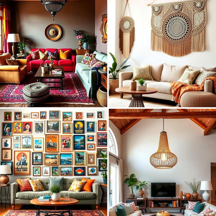20 Gypsy Bohemian Living Room Ideas for Free Spirits