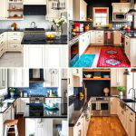 20 Kitchen Ideas with Dark Countertops and Light Cabinets