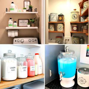 20 Laundry Detergent Storage Ideas for an Organized Space