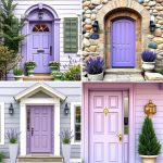 20 Lavender Front Door Ideas for a Welcoming Entrance