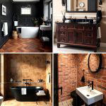 20 Modern Brown and Black Bathroom Ideas for a Bold Design