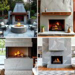 20 Modern Concrete Fireplace Ideas for Your Home