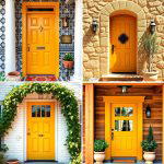 20 Mustard Yellow Front Door Ideas for a Bold Entrance