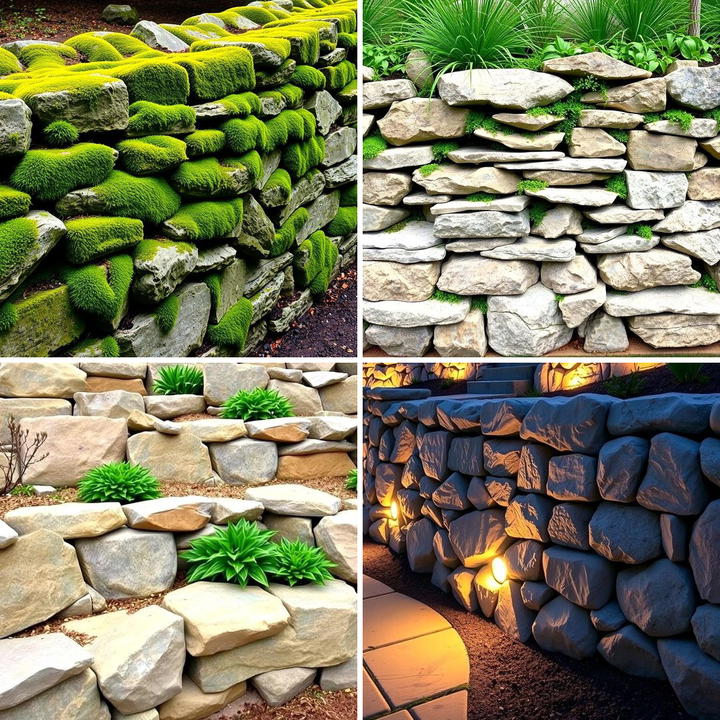 20 Natural Rock Retaining Wall Ideas for a Stunning Yard