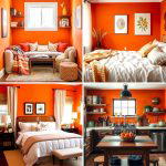 20 Orange Accent Wall Ideas to Brighten Your Space