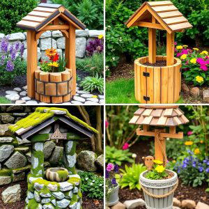 20 Outdoor Wishing Well Garden Ideas for Enchantment