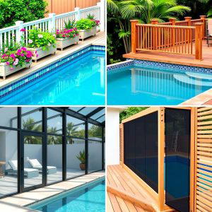 20 Pool Deck Railing Ideas for Safety and Style