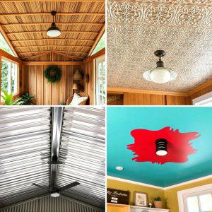 20 Shed Ceiling Ideas to Maximize Space and Style