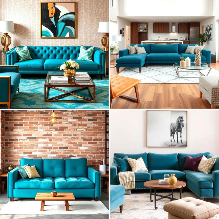 25 Bold Black and Blue Living Room Ideas for a Statement