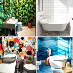 21 Bathroom Wallpaper Ideas to Add Bold Patterns or Subtle Texture