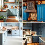 21 Blue Farmhouse Kitchen Cabinet Ideas for Rustic Charm