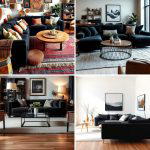 21 Chic Black Couch Living Room Styling Inspirations