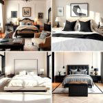 21 Cream and Black Bedroom Ideas Sophisticated Contrast