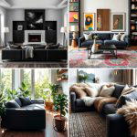 21 Dark Grey Couch Living Room Styling Ideas