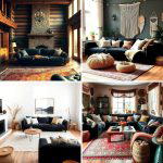 21 Living Room Ideas With Black Couches: Modern Style
