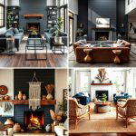 21 Modern Black Shiplap Fireplace Design Inspirations