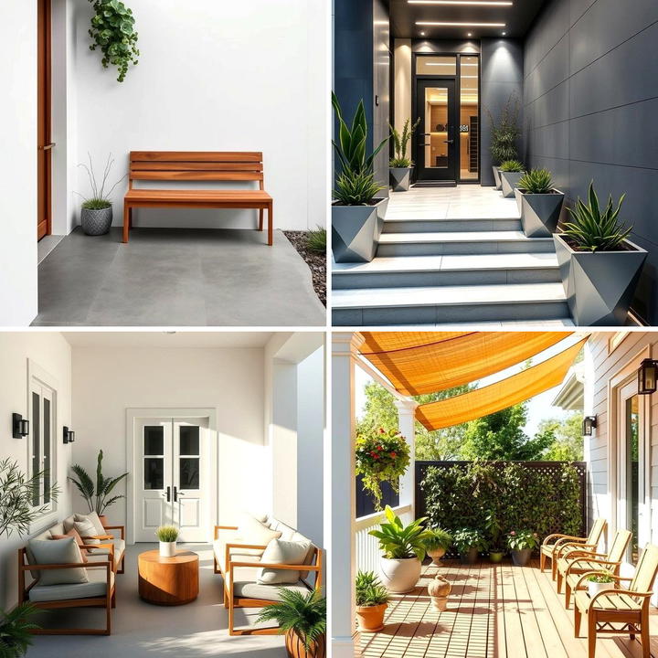 21 Modern Front Porch Ideas for Welcoming Entryways
