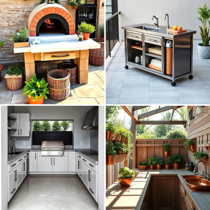 21 Small Outdoor Kitchen Designs for Compact Entertaining